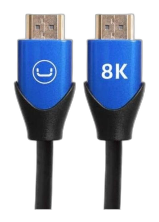 Cable HDMI 2.1 8K Unno Tekno CB4227BL 1.5 Metros Macho-Macho Negro