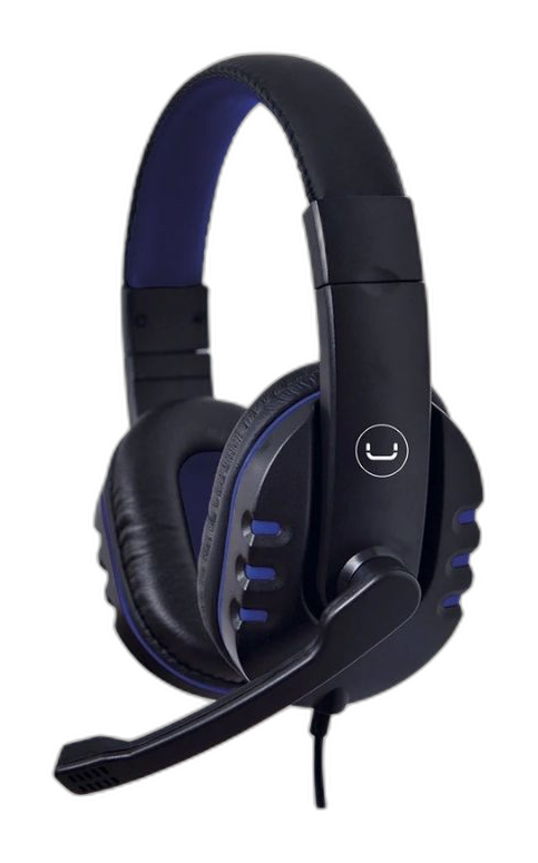 Audífonos Tipo Headset Unno Tekno HS7214BL USB Ace14 con Micrófono