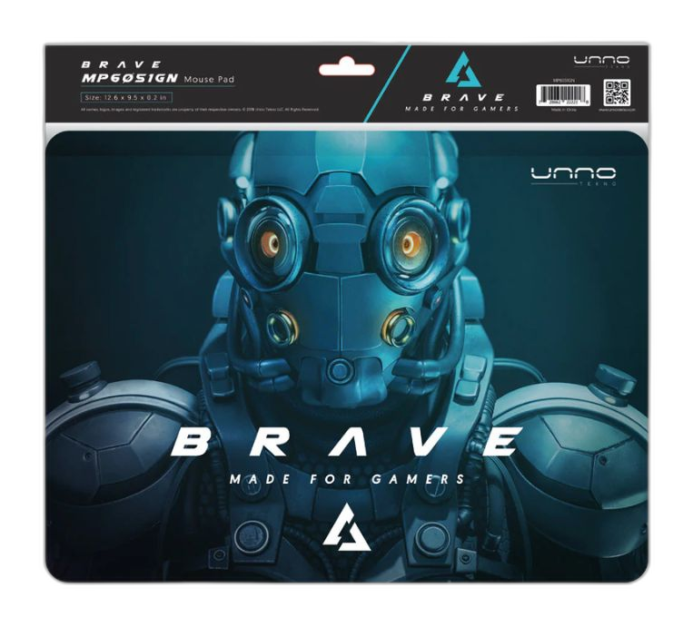 Mousepad Gaming Unno Tekno Brave