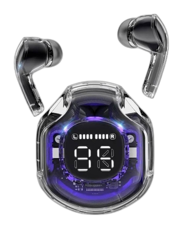 Audífonos Unno Tekno HS7508BK bluetooth TWS negro con micrófono