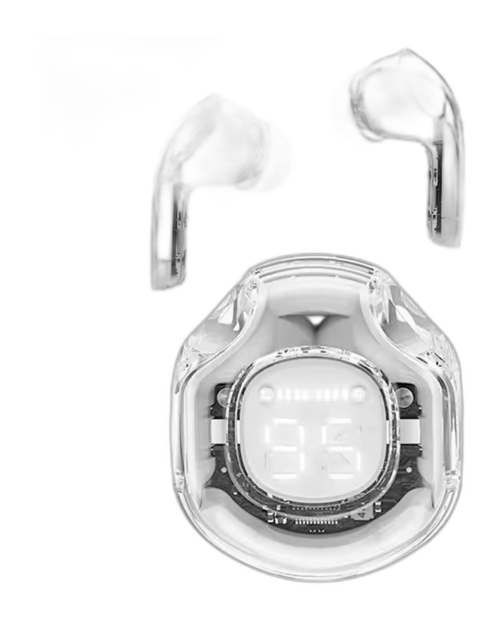 Audífonos in-ear Unno Tekno HS7508 Bluetooth blanco con micrófono