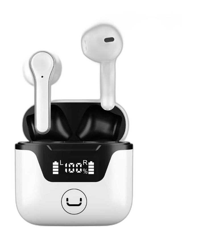 Audífonos in-ear Unno Tekno HS7507WT Bluetooth TWS blanco