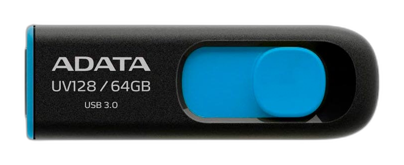 Memoria USB Adata UV128 64GB 3.0 azul