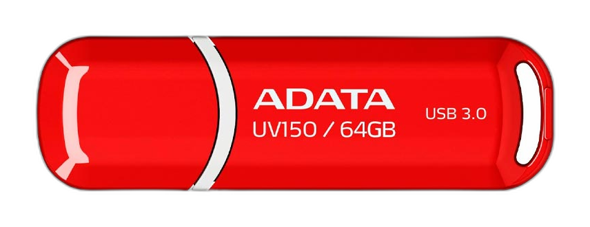 Memoria USB Adata UV150 64GB 3.0 rojo