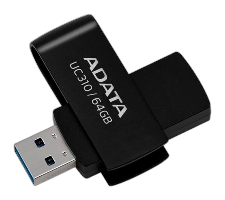 Memoria USB ADATA 64GB UC310 3.2 Negro