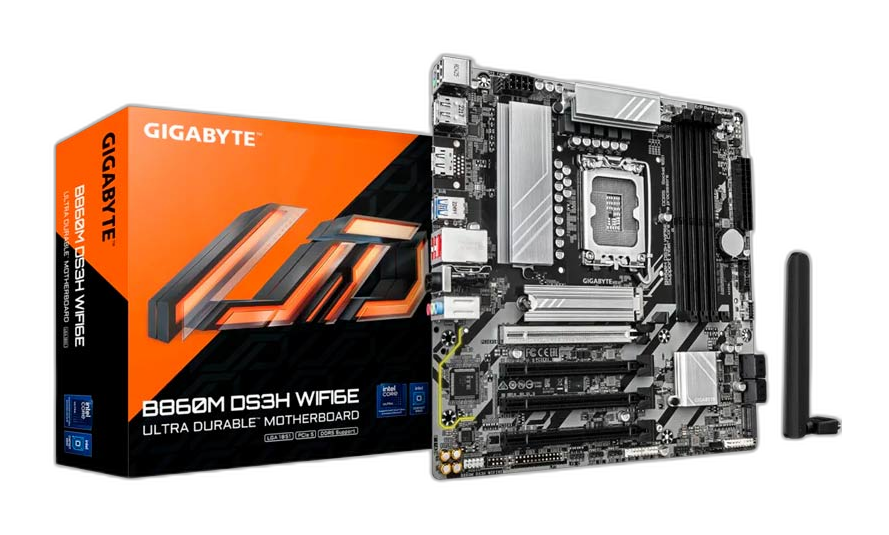 Motherboard Gigabyte B860M DS3H WIFI6E Socket LGA1851 Core Ultra 4xDDR5