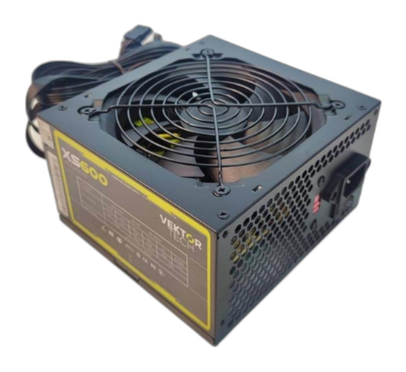 Fuente de poder VektorTech XS600 600W ATX