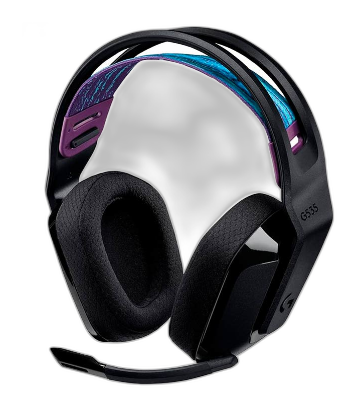 Audífonos inalámbricos Logitech G535 Lightspeed 40mm negro