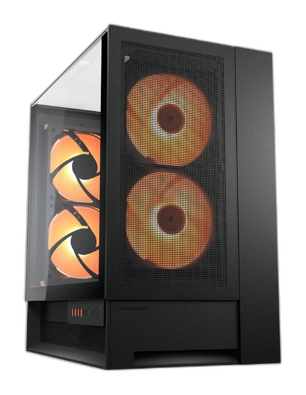 Gabinete Cougar Omnyx media torre ATX negro