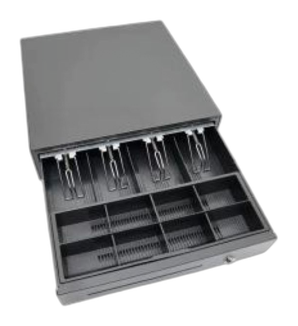 Cajonera VektorTech para 4 billetes y 8 monedas