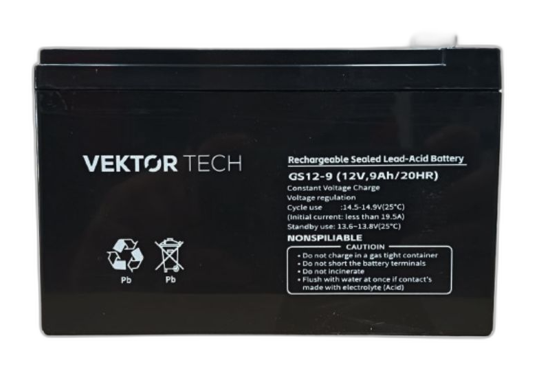Batería para UPS VektorTech 12V 9.0Ah