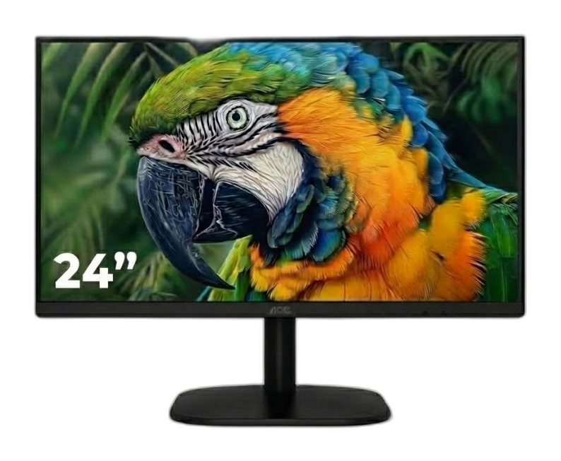 Monitor 23.8" LED AOC 24B35H3 1920×1080 120Hz IPS VGA HDMI negro