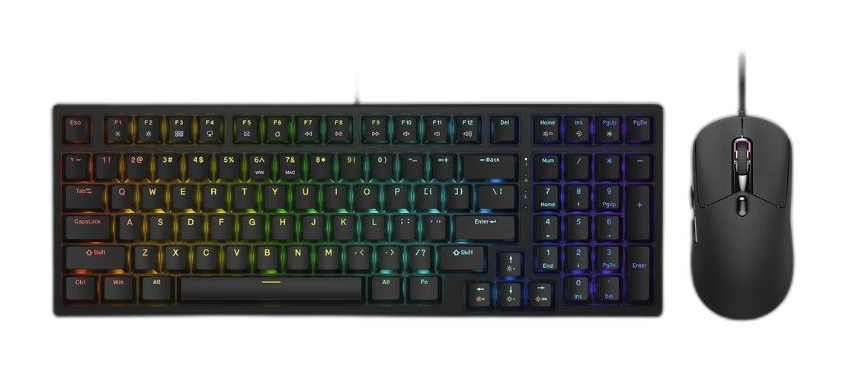Teclado y mouse Cougar Combat S RGB 98% layout mouse 6200 DPI