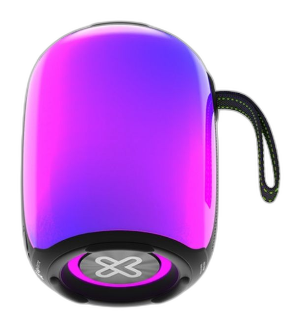 Bocina portátil Bluetooth Klipxtreme ZoundFire 12W TWS LED negro
