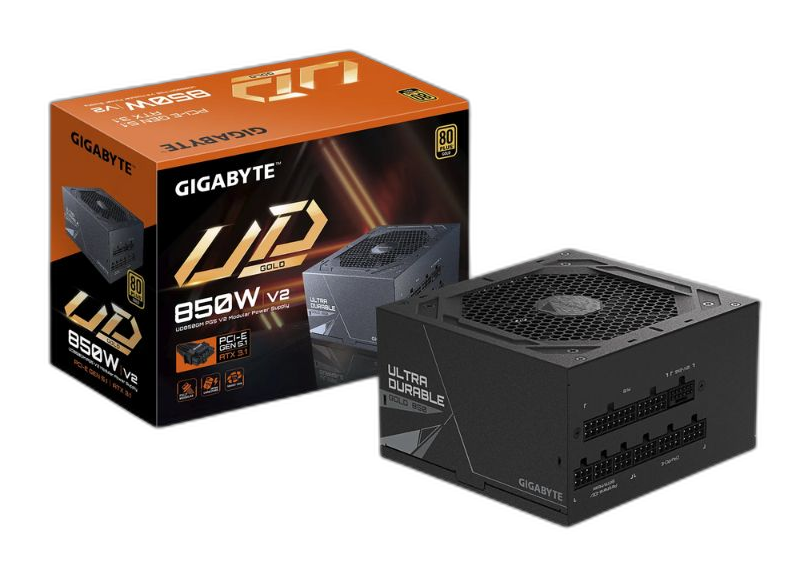Fuente de poder Gigabyte UD850GM V2 850W 80 Plus Gold