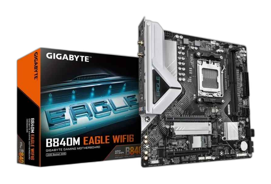 Placa base Gigabyte B840M Eagle WiFi 6 Socket AM5 2xDDR5 Micro ATX