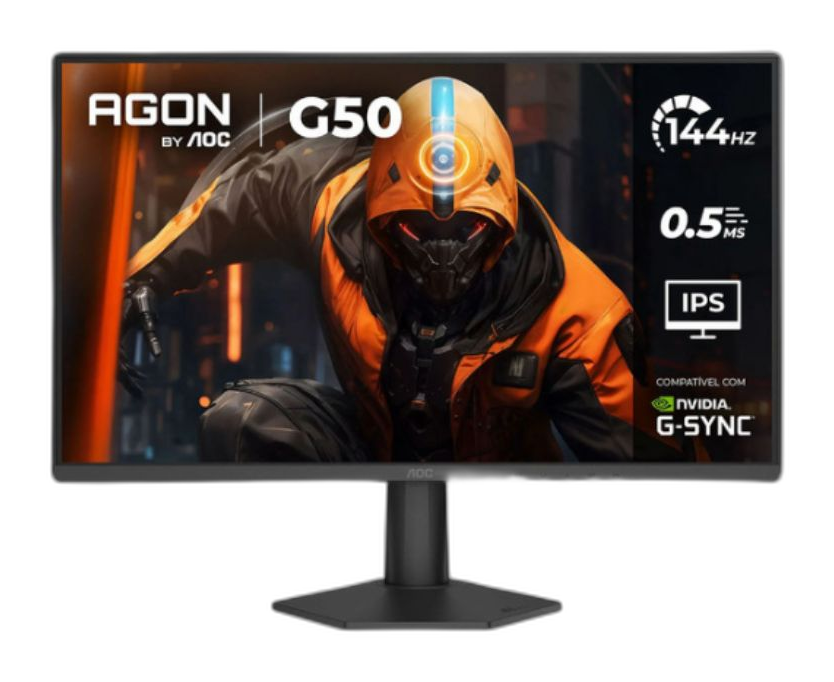 Monitor 24" IPS AOC 24G50F FHD 1920x1080 144Hz HDMI DP