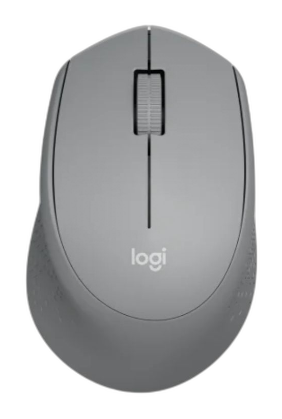 Mouse Inalámbrico Logitech M280 Gris 1000DPI Óptico