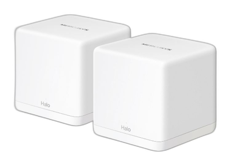 Sistema Mesh Wi-Fi Mercusys Halo H32G AC1200 2 Pack