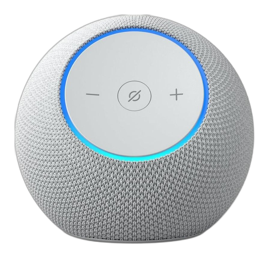 Bocina inteligente Amazon Echo Dot con Alexa blanco