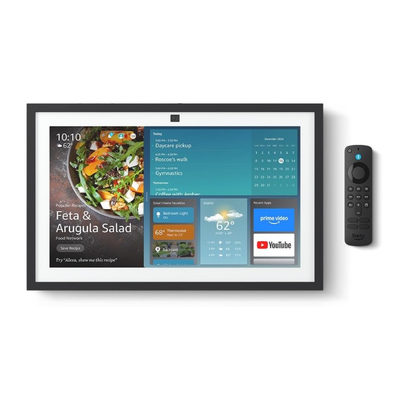 Pantalla inteligente Amazon Echo Show 15 Full HD 15.6" Negro