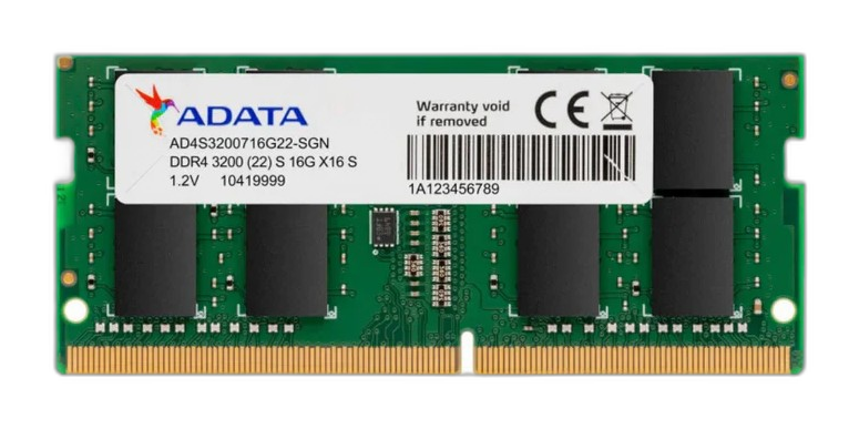 Memoria RAM DDR4 SODIMM 16GB ADATA Premier 3200MHz CL22
