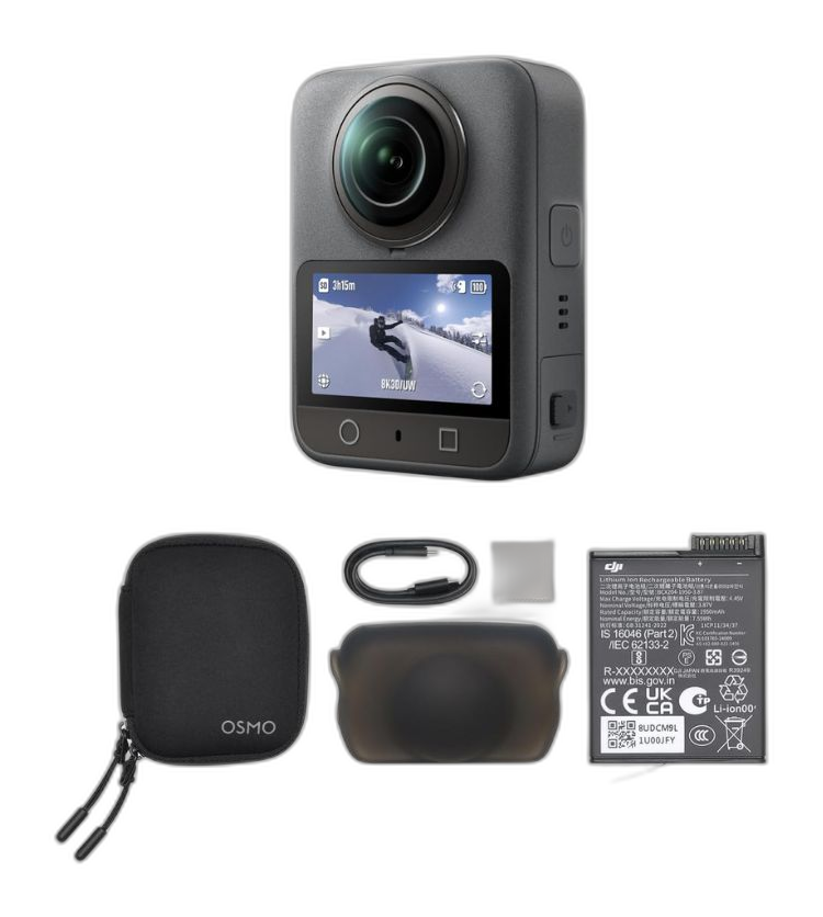 Cámara DJI Osmo 360 Combo negro