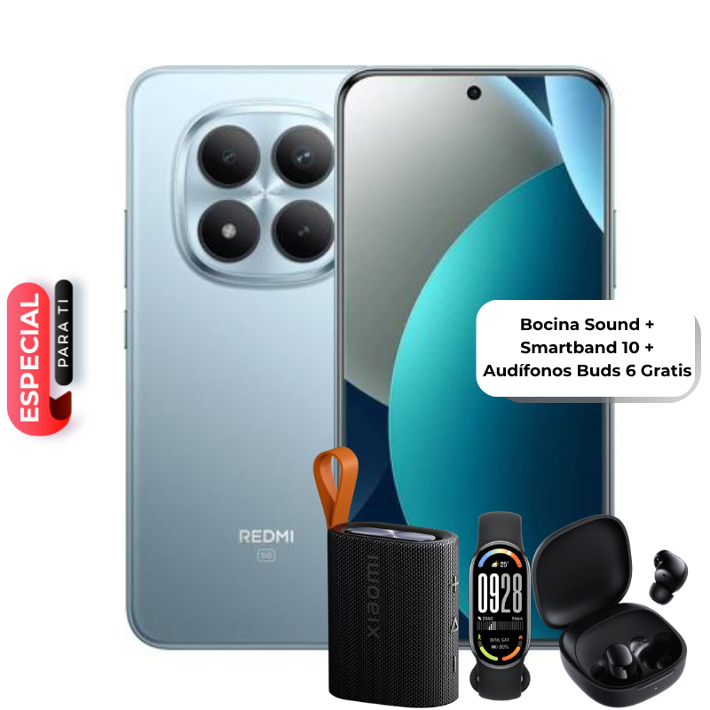 Teléfono Xiaomi Redmi Note 15 Pro+ 5G 512GB 12GB Azul
