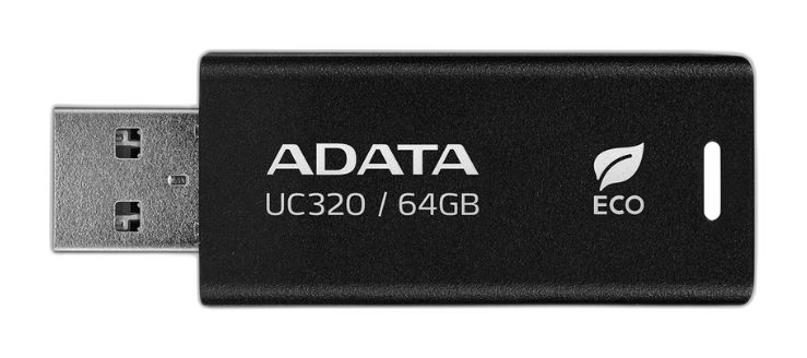 Memoria USB ADATA 64 GB UC320 3.2 Negro