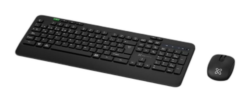 Teclado y mouse inalámbrico Klip Xtreme Encourage negro