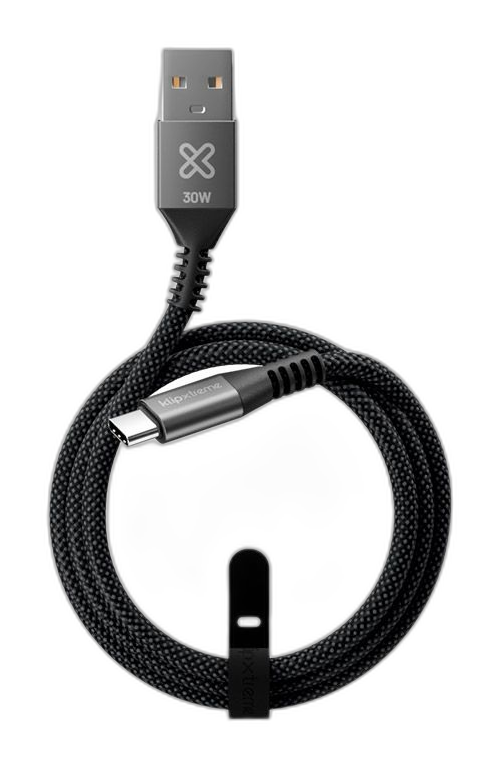 Cable USB a USB-C Klip Xtreme KAC-050-3FT 1 Metro Negro