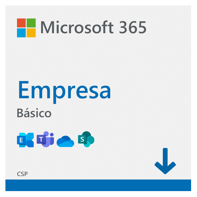 Licencia Microsoft 365 Empresa Básico 1 mes
