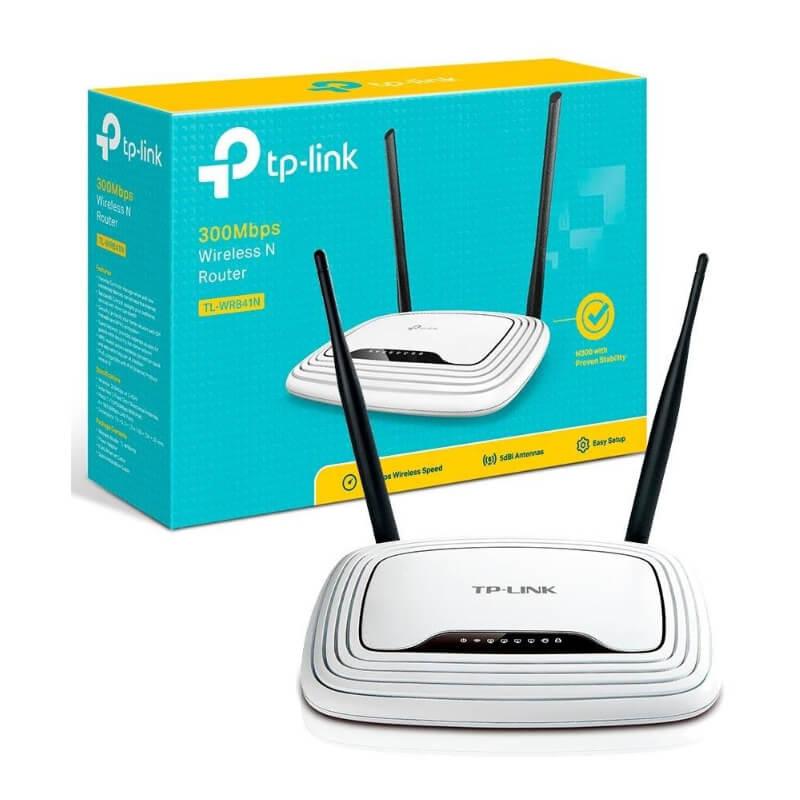 Router TP-Link TL-WR841N 300Mbps 2.4Ghz Doble Antena