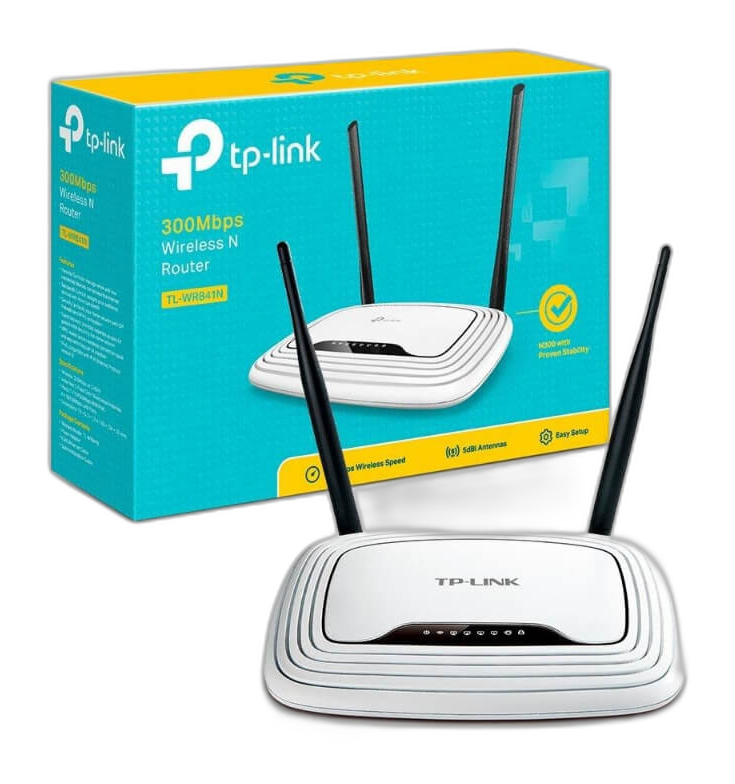 Router TP-Link TL-WR841N 300Mbps 2.4Ghz Doble Antena