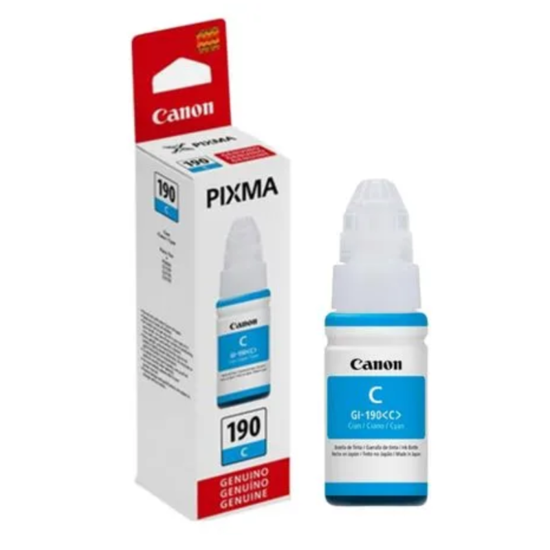 Tinta Canon GI-190C cian 70ml