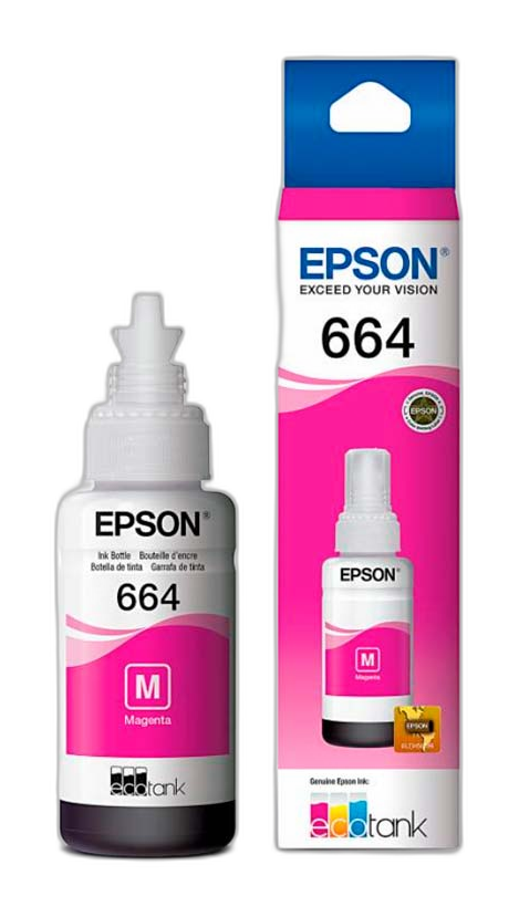 Tinta Epson T664 magenta 70ml