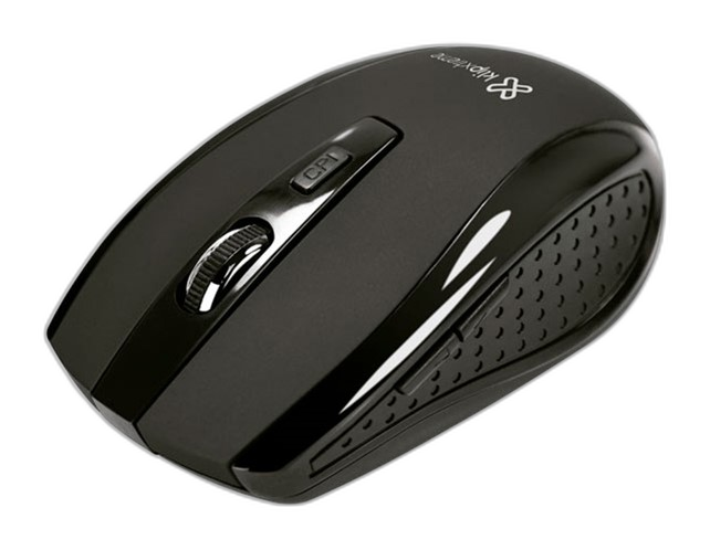 Mouse Inalámbrico Klip Xtreme Klever 3D Óptico 1600DPI Negro