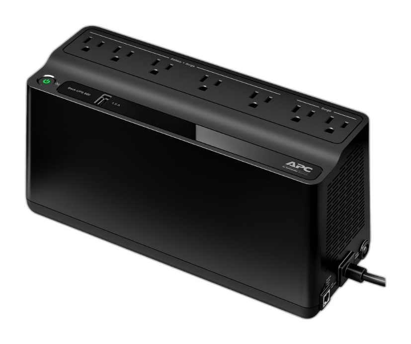 Fuente de poder APC BE600M1 600VA 330W 7 tomas