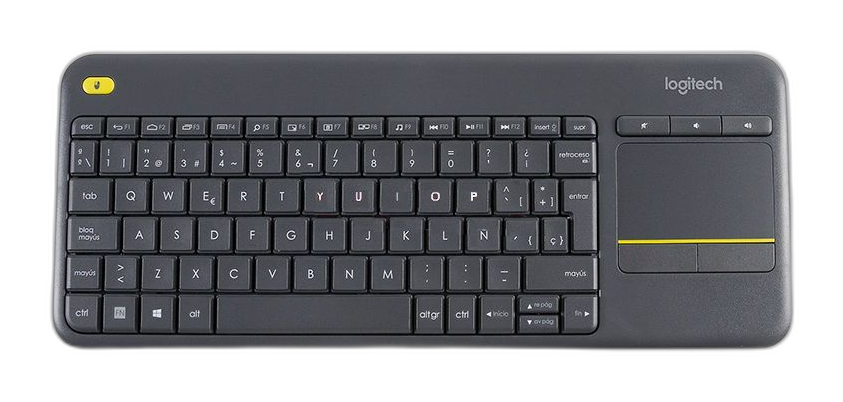 Teclado inalámbrico Logitech K400 Plus negro