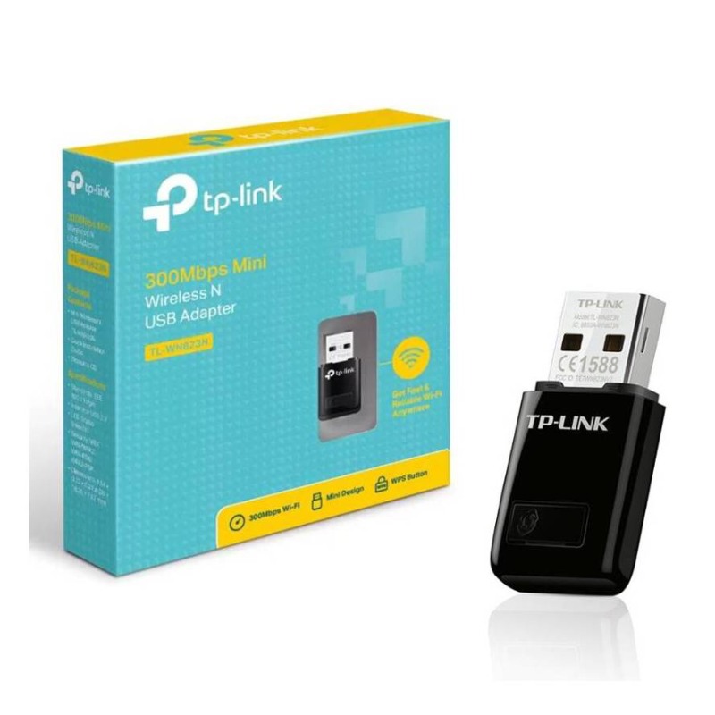 Adaptador Wi-Fi TP-Link TL-WN823N 300Mbps