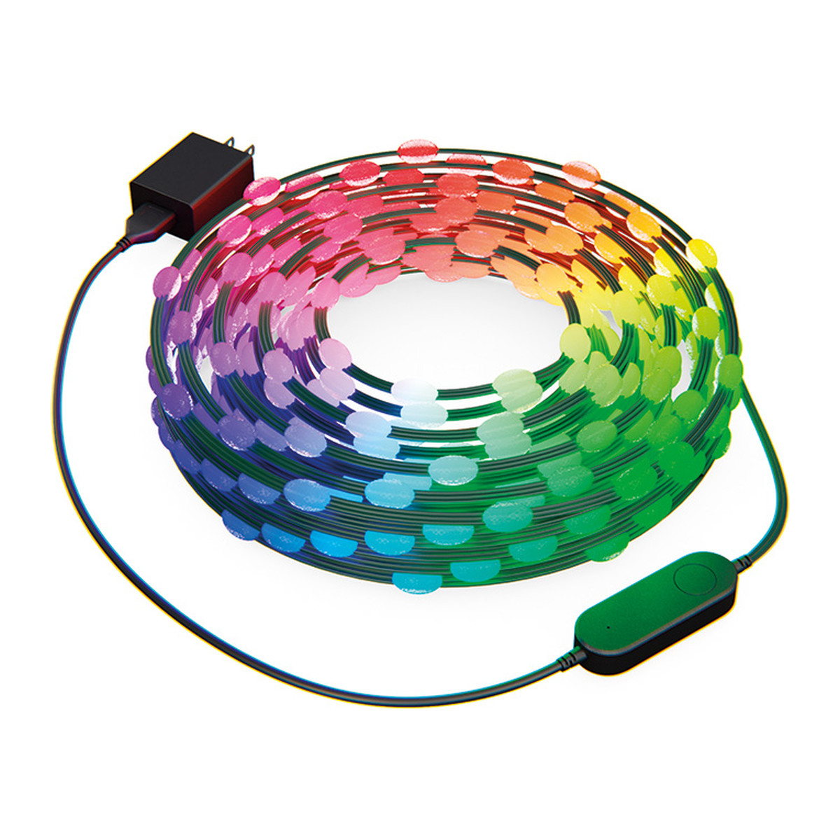 Luces navideñas inteligentes Wi-Fi Nexxt Solutions Home NHB-XL20 RGBIC 20 m