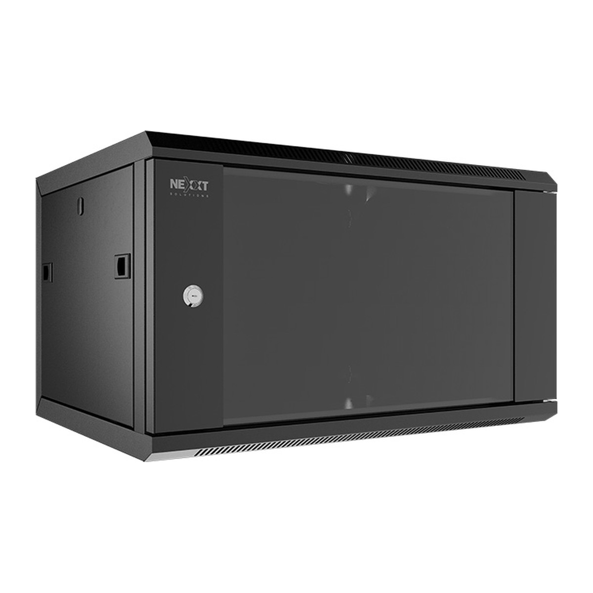 Gabinete de pared Nexxt Solutions NEC-F4U66B 4U 600x600 mm Negro
