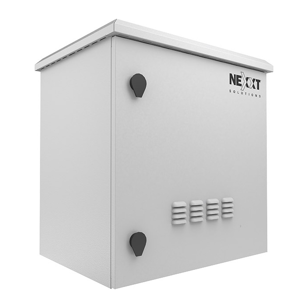 Gabinete para exteriores Nexxt Solutions NPC-O9U64P 9U 600x450 mm montaje en poste Gris