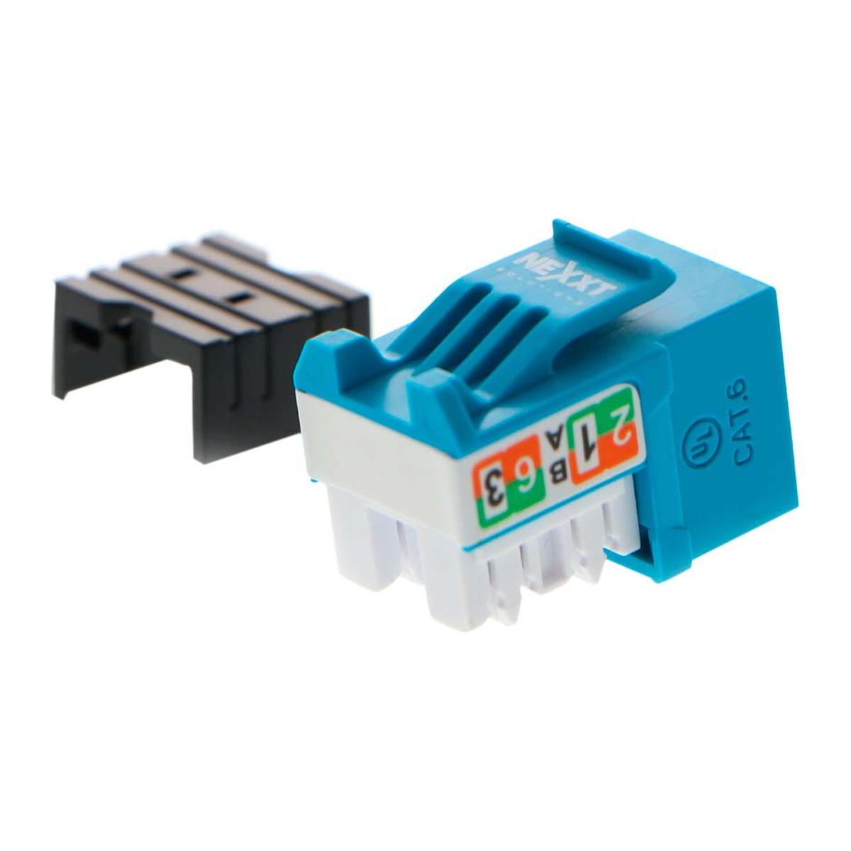 Conector Keystone Jack Nexxt Cat6 Azul