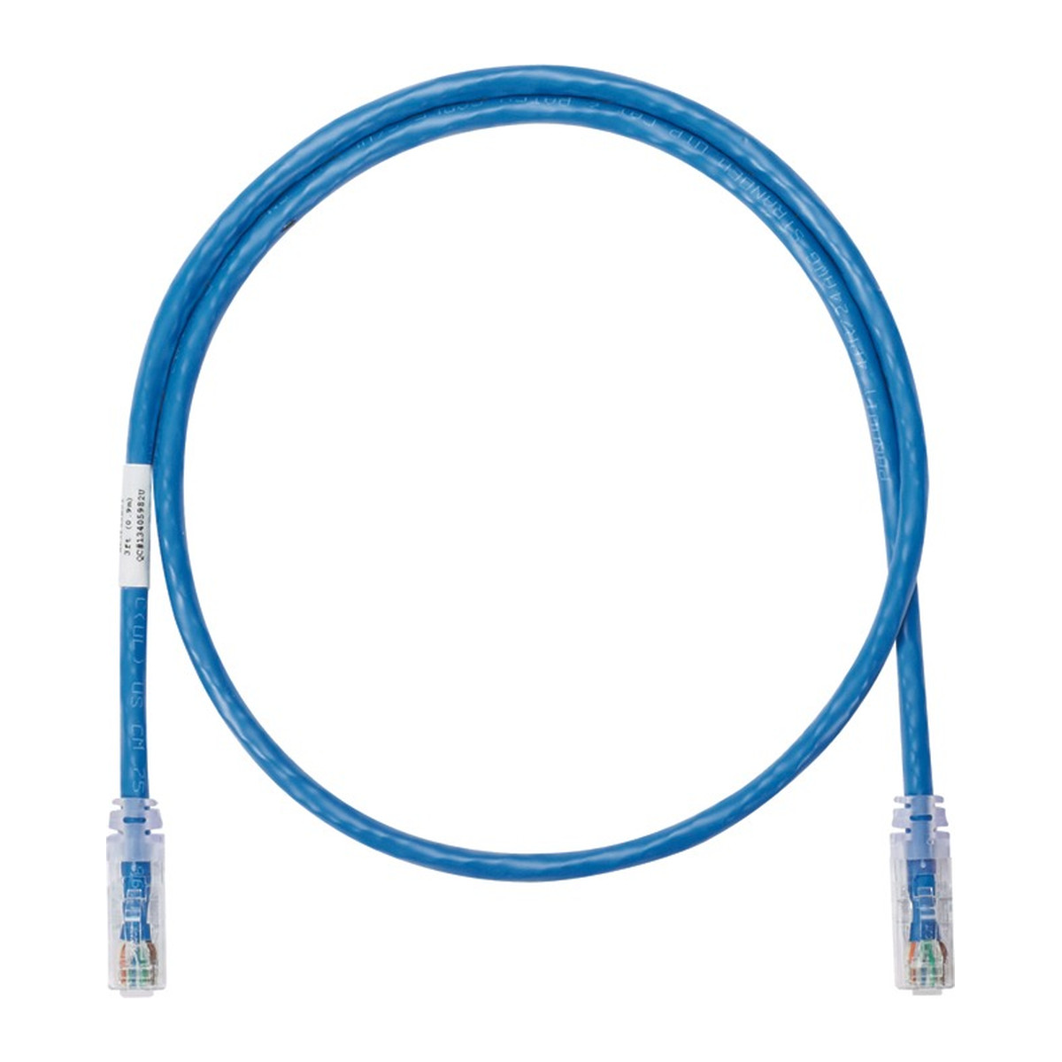 Cable de parcheo Panduit NetKey Cat 6 UTP NK6PC7BUY 2.1 m Azul