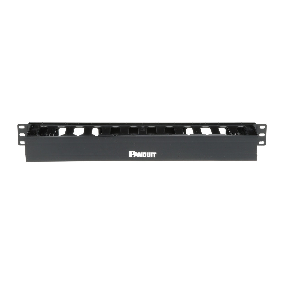 Organizador horizontal de cables Panduit PatchLink WMPFSE 1 RU Negro