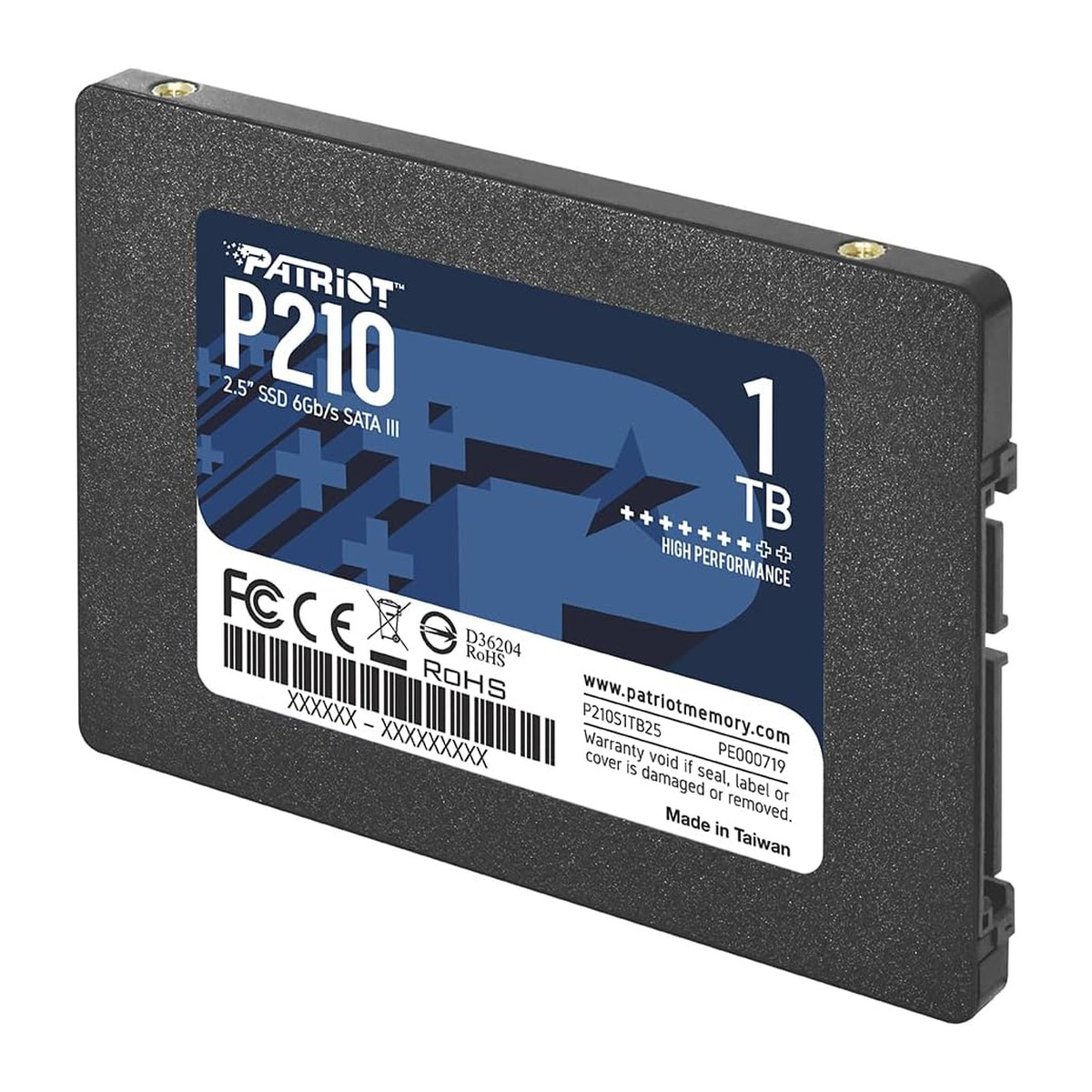 Disco SSD Patriot P210 1TB SATA 2.5"