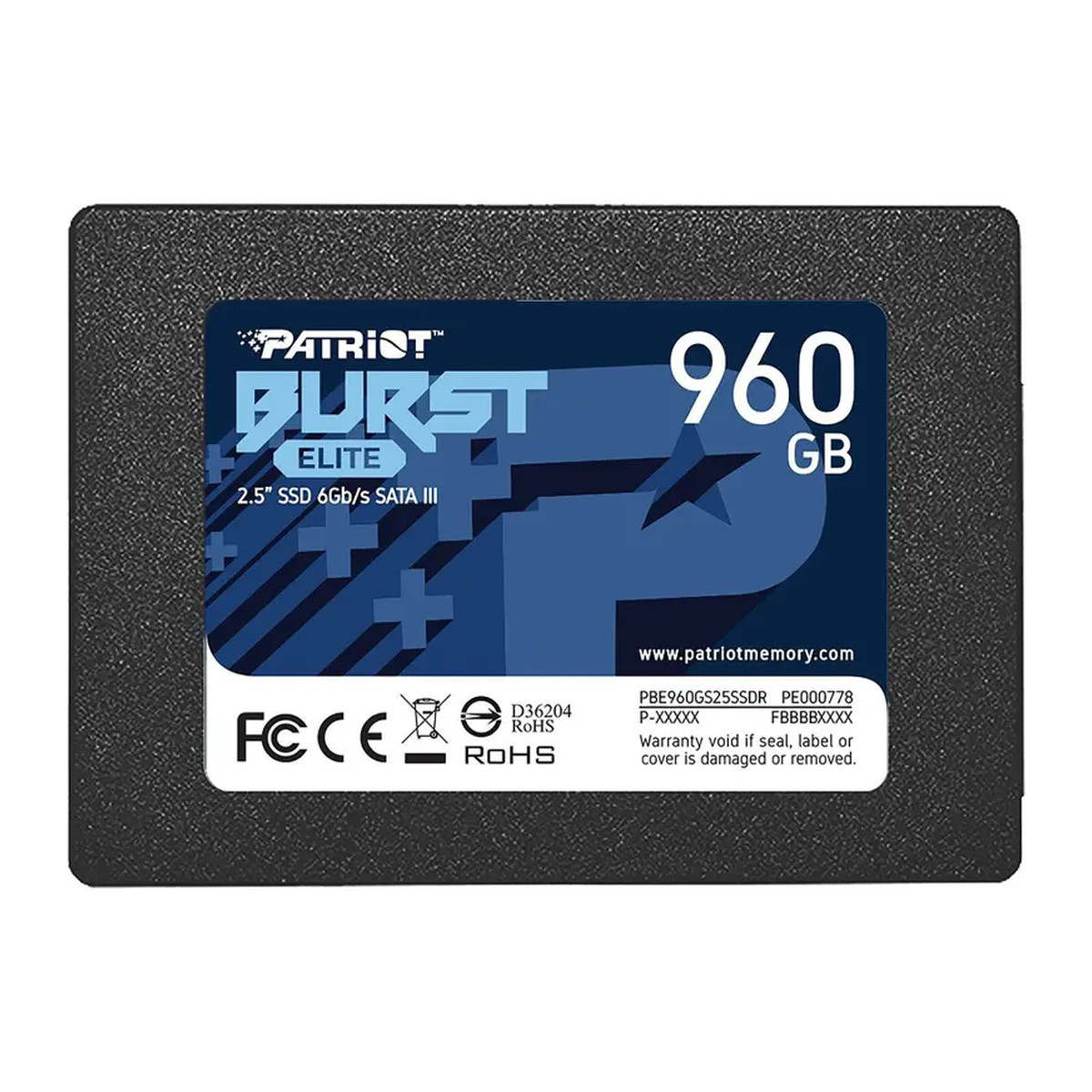 Disco SSD Patriot Burst Elite 960GB SATA III 2.5"