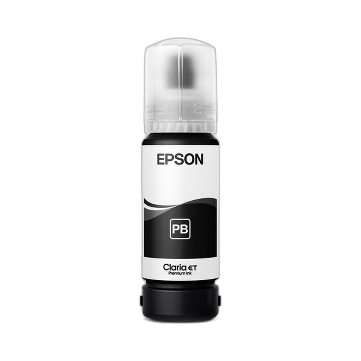 Botella de tinta Epson T555 Negro foto