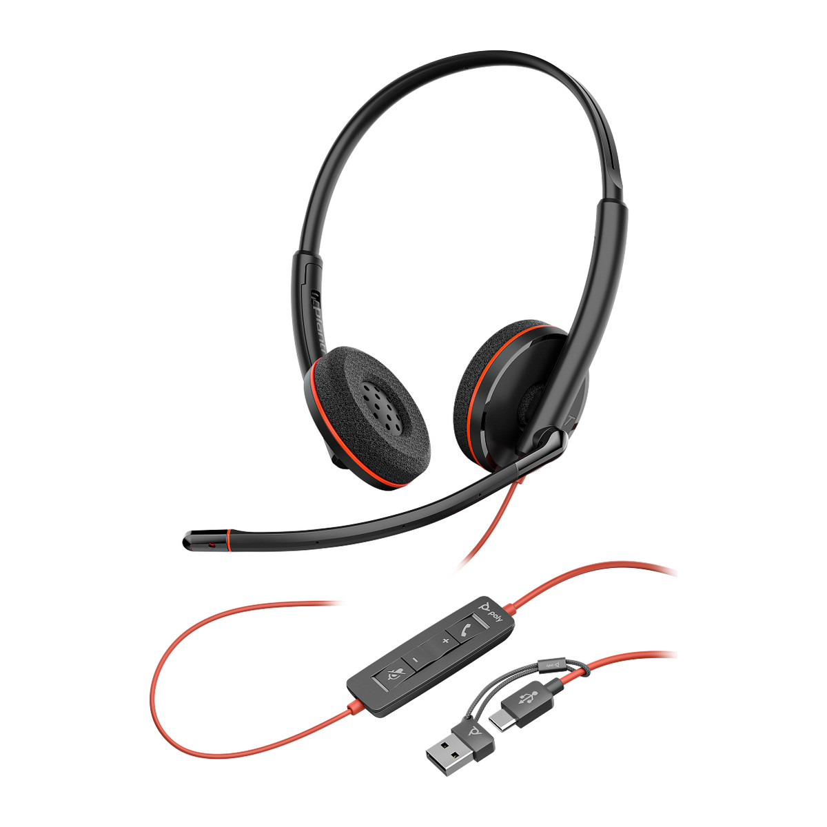 Audífonos Poly Blackwire 3220